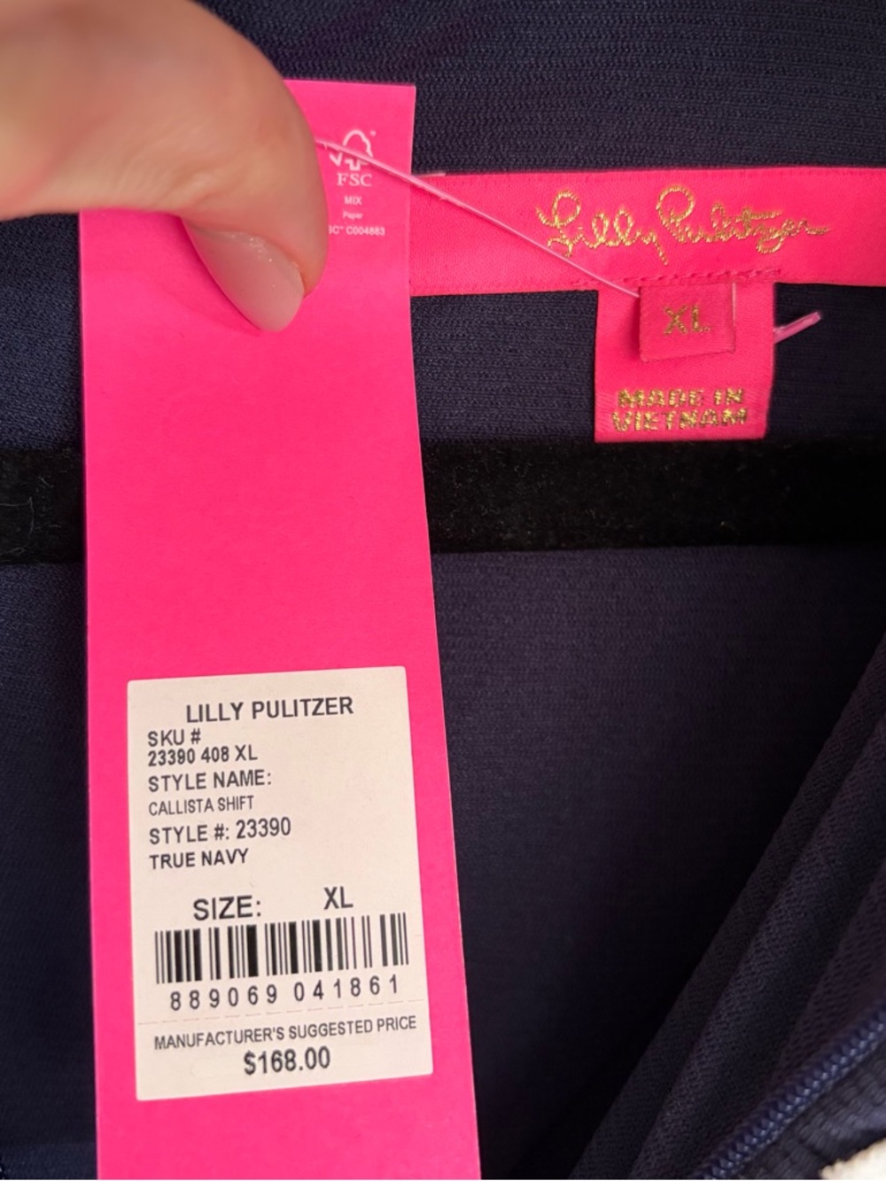 NWT Lilly Pulitzer Callista Shift Dress - Picture 5 of 10